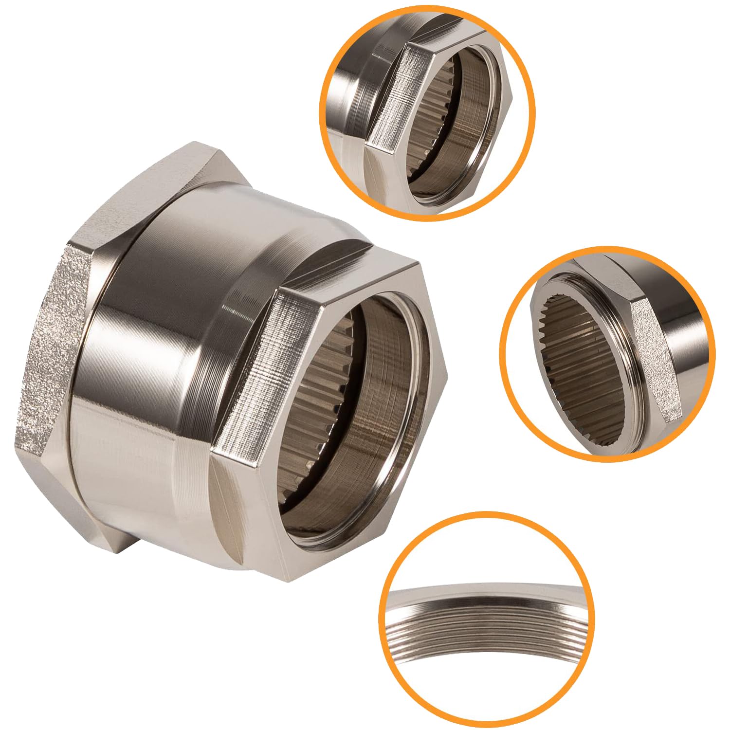 Amazon.com: Generic Rear Axle Lock Nut Clip Bolt Jam Sleeve Fits